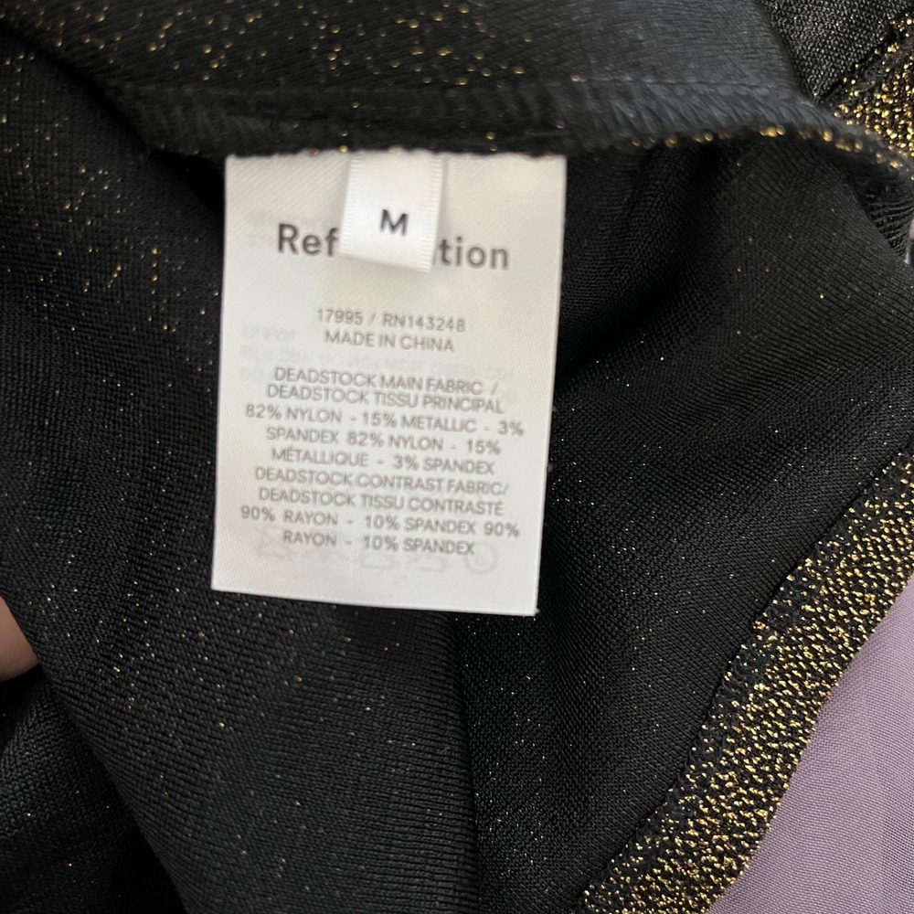 Reformation Metallic Midi Dress - Picture 8 of 8